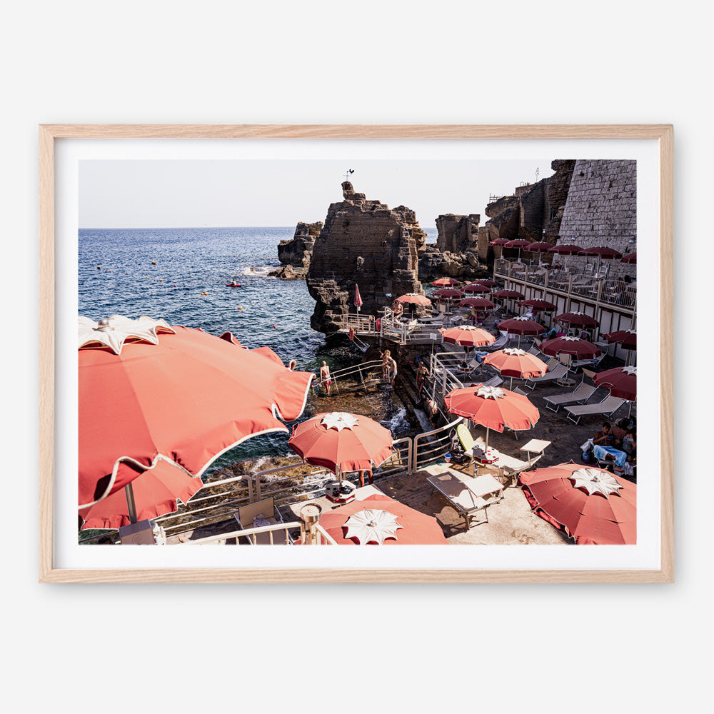 Shop Italian Sea Baths III Photo Art Print a coastal themed photography wall art print from The Print Emporium wall artwork collection - Buy Australian made fine art poster and framed prints for the home and your interior decor, TPE-1206-AP