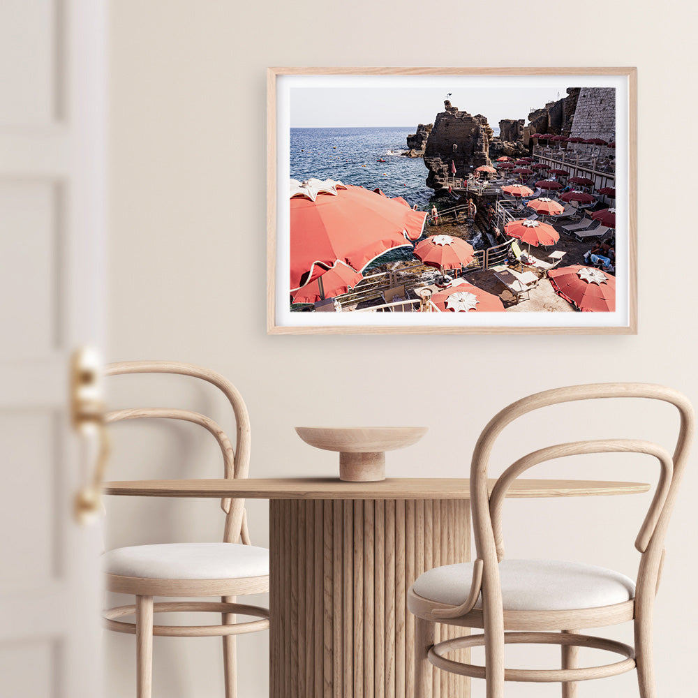 Shop Italian Sea Baths III Photo Art Print a coastal themed photography wall art print from The Print Emporium wall artwork collection - Buy Australian made fine art poster and framed prints for the home and your interior decor, TPE-1206-AP