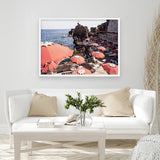 Shop Italian Sea Baths III Photo Art Print a coastal themed photography wall art print from The Print Emporium wall artwork collection - Buy Australian made fine art poster and framed prints for the home and your interior decor, TPE-1206-AP