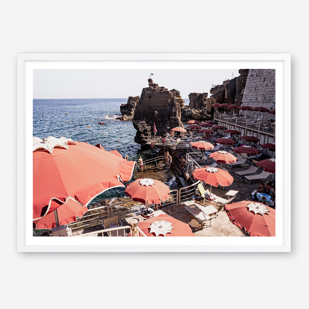 Shop Italian Sea Baths III Photo Art Print a coastal themed photography wall art print from The Print Emporium wall artwork collection - Buy Australian made fine art poster and framed prints for the home and your interior decor, TPE-1206-AP