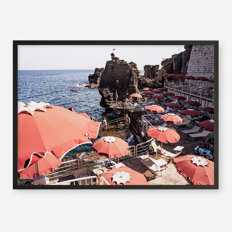 Shop Italian Sea Baths III Photo Art Print a coastal themed photography wall art print from The Print Emporium wall artwork collection - Buy Australian made fine art poster and framed prints for the home and your interior decor, TPE-1206-AP