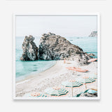 Shop Italian Summer (Square) Photo Art Print a coastal themed photography wall art print from The Print Emporium wall artwork collection - Buy Australian made fine art poster and framed prints for the home and your interior decor, TPE-1061-AP