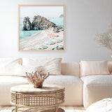 Shop Italian Summer (Square) Photo Art Print a coastal themed photography wall art print from The Print Emporium wall artwork collection - Buy Australian made fine art poster and framed prints for the home and your interior decor, TPE-1061-AP