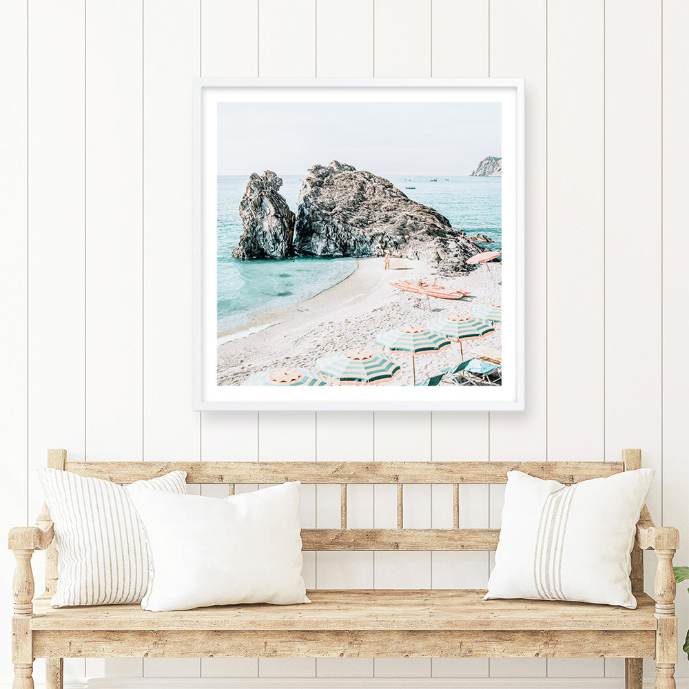 Shop Italian Summer (Square) Photo Art Print a coastal themed photography wall art print from The Print Emporium wall artwork collection - Buy Australian made fine art poster and framed prints for the home and your interior decor, TPE-1061-AP