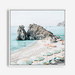 Shop Italian Summer (Square) Photo Canvas a coastal themed photography framed stretched canvas print from The Print Emporium wall artwork collection - Buy Australian made prints for the home and your interior decor space, TPE-1061-CA-40X40-NF