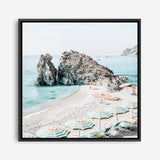 Shop Italian Summer (Square) Photo Canvas a coastal themed photography framed stretched canvas print from The Print Emporium wall artwork collection - Buy Australian made prints for the home and your interior decor space, TPE-1061-CA-40X40-NF