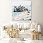 Shop Italian Summer (Square) Photo Canvas a coastal themed photography framed stretched canvas print from The Print Emporium wall artwork collection - Buy Australian made prints for the home and your interior decor space, TPE-1061-CA-40X40-NF