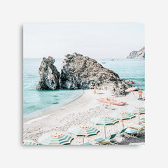 Shop Italian Summer (Square) Photo Canvas a coastal themed photography framed stretched canvas print from The Print Emporium wall artwork collection - Buy Australian made prints for the home and your interior decor space, TPE-1061-CA-40X40-NF
