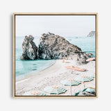 Shop Italian Summer (Square) Photo Canvas a coastal themed photography framed stretched canvas print from The Print Emporium wall artwork collection - Buy Australian made prints for the home and your interior decor space, TPE-1061-CA-40X40-NF