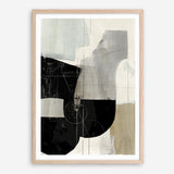 Shop Jet Black I Art Print a painted abstract themed wall art print from The Print Emporium wall artwork collection - Buy Australian made fine art painting style poster and framed prints for the home and your interior decor room, TPE-PC-RF449-AP