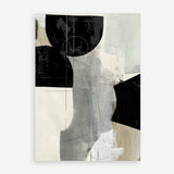 Shop Jet Black II Art Print a painted abstract themed wall art print from The Print Emporium wall artwork collection - Buy Australian made fine art painting style poster and framed prints for the home and your interior decor room, TPE-PC-RF450-AP