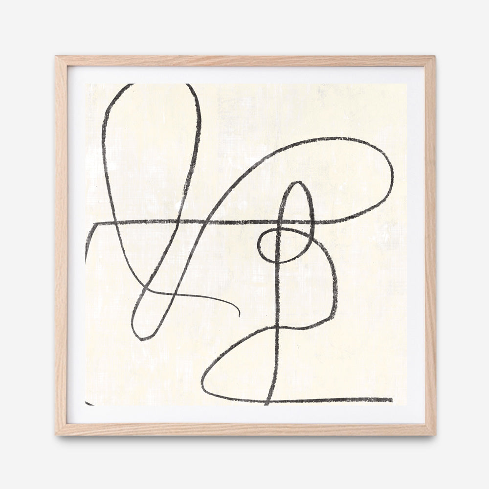 Shop Juxtaposing (Square) Art Print a painted abstract themed wall art print from The Print Emporium wall artwork collection - Buy Australian made fine art painting style poster and framed prints for the home and your interior decor room, TPE-PC-PW331-AP