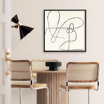 Shop Juxtaposing (Square) Art Print a painted abstract themed wall art print from The Print Emporium wall artwork collection - Buy Australian made fine art painting style poster and framed prints for the home and your interior decor room, TPE-PC-PW331-AP