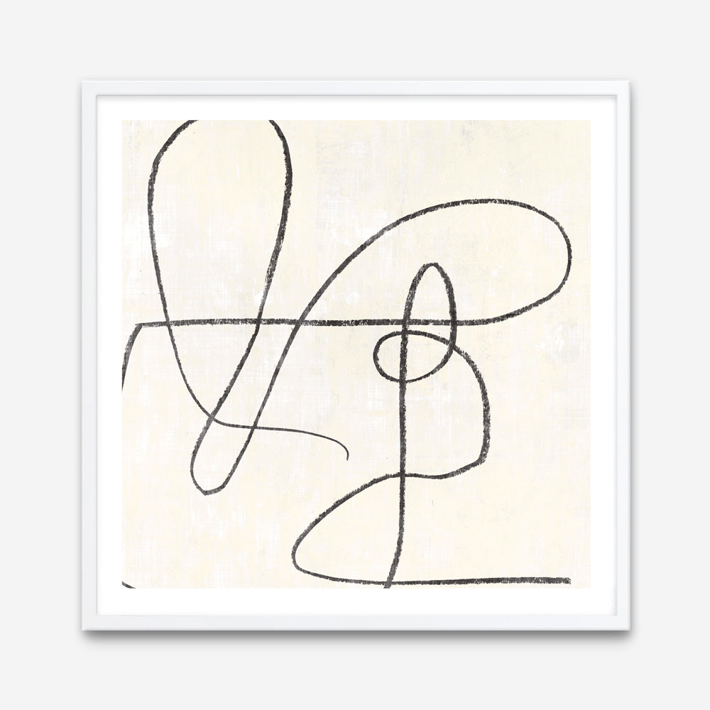 Shop Juxtaposing (Square) Art Print a painted abstract themed wall art print from The Print Emporium wall artwork collection - Buy Australian made fine art painting style poster and framed prints for the home and your interior decor room, TPE-PC-PW331-AP