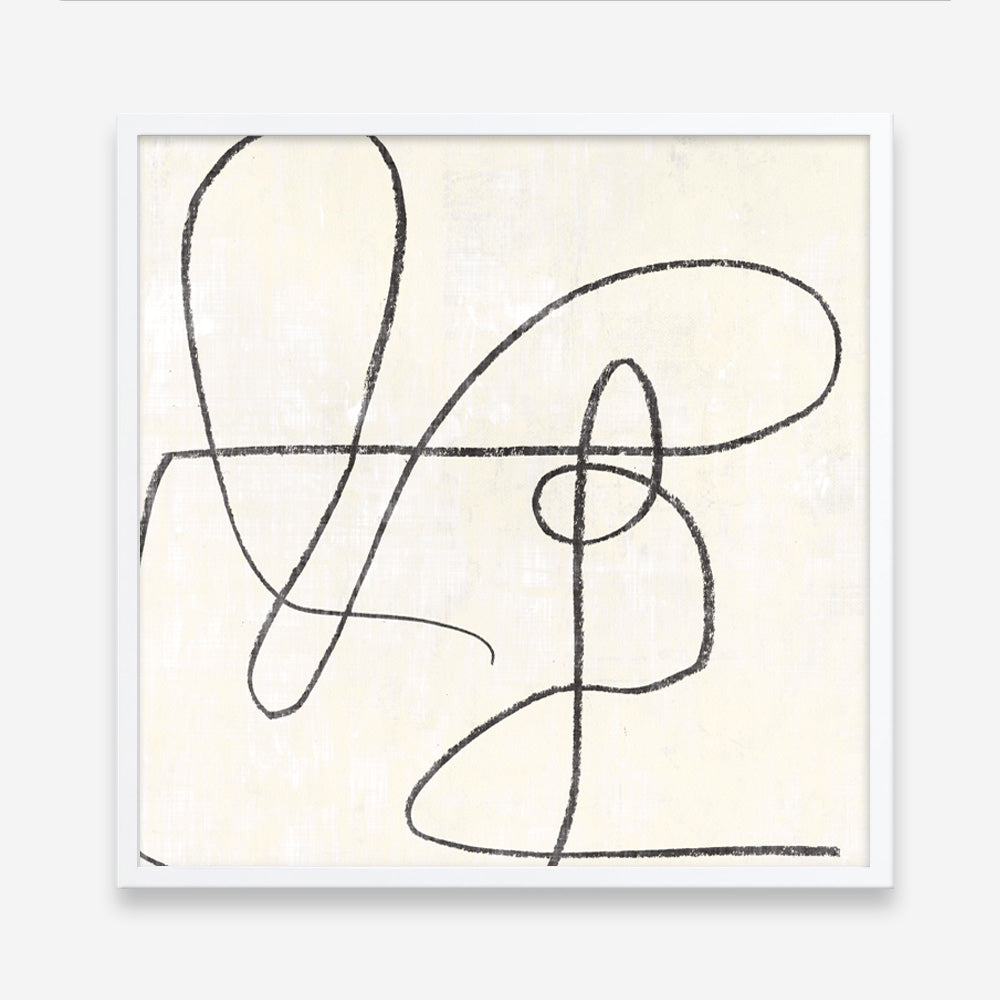 Shop Juxtaposing (Square) Art Print a painted abstract themed wall art print from The Print Emporium wall artwork collection - Buy Australian made fine art painting style poster and framed prints for the home and your interior decor room, TPE-PC-PW331-AP