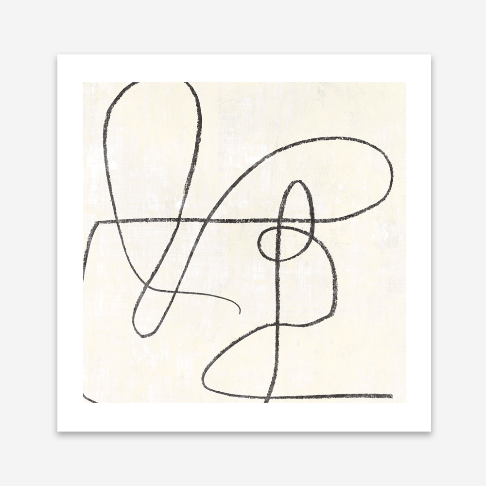 Shop Juxtaposing (Square) Art Print a painted abstract themed wall art print from The Print Emporium wall artwork collection - Buy Australian made fine art painting style poster and framed prints for the home and your interior decor room, TPE-PC-PW331-AP