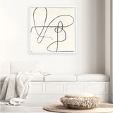 Shop Juxtaposing (Square) Art Print a painted abstract themed wall art print from The Print Emporium wall artwork collection - Buy Australian made fine art painting style poster and framed prints for the home and your interior decor room, TPE-PC-PW331-AP