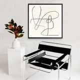 Shop Juxtaposing (Square) Art Print a painted abstract themed wall art print from The Print Emporium wall artwork collection - Buy Australian made fine art painting style poster and framed prints for the home and your interior decor room, TPE-PC-PW331-AP