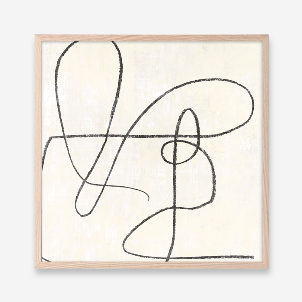 Shop Juxtaposing (Square) Art Print a painted abstract themed wall art print from The Print Emporium wall artwork collection - Buy Australian made fine art painting style poster and framed prints for the home and your interior decor room, TPE-PC-PW331-AP