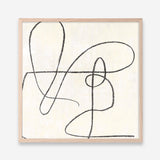 Shop Juxtaposing (Square) Art Print a painted abstract themed wall art print from The Print Emporium wall artwork collection - Buy Australian made fine art painting style poster and framed prints for the home and your interior decor room, TPE-PC-PW331-AP