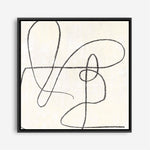 Shop Juxtaposing (Square) Canvas Print a painted abstract themed framed canvas wall art print from The Print Emporium artwork collection - Buy Australian made fine art painting style stretched canvas prints for the home and your interior decor space, TPE-PC-PW331-CA-40X40-NF