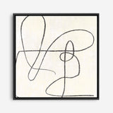 Shop Juxtaposing (Square) Canvas Print a painted abstract themed framed canvas wall art print from The Print Emporium artwork collection - Buy Australian made fine art painting style stretched canvas prints for the home and your interior decor space, TPE-PC-PW331-CA-40X40-NF