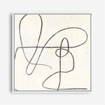 Shop Juxtaposing (Square) Canvas Print a painted abstract themed framed canvas wall art print from The Print Emporium artwork collection - Buy Australian made fine art painting style stretched canvas prints for the home and your interior decor space, TPE-PC-PW331-CA-40X40-NF