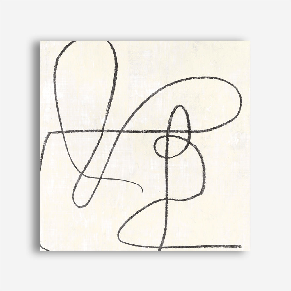 Shop Juxtaposing (Square) Canvas Print a painted abstract themed framed canvas wall art print from The Print Emporium artwork collection - Buy Australian made fine art painting style stretched canvas prints for the home and your interior decor space, TPE-PC-PW331-CA-40X40-NF