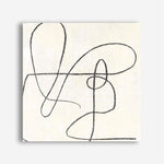 Shop Juxtaposing (Square) Canvas Print a painted abstract themed framed canvas wall art print from The Print Emporium artwork collection - Buy Australian made fine art painting style stretched canvas prints for the home and your interior decor space, TPE-PC-PW331-CA-40X40-NF