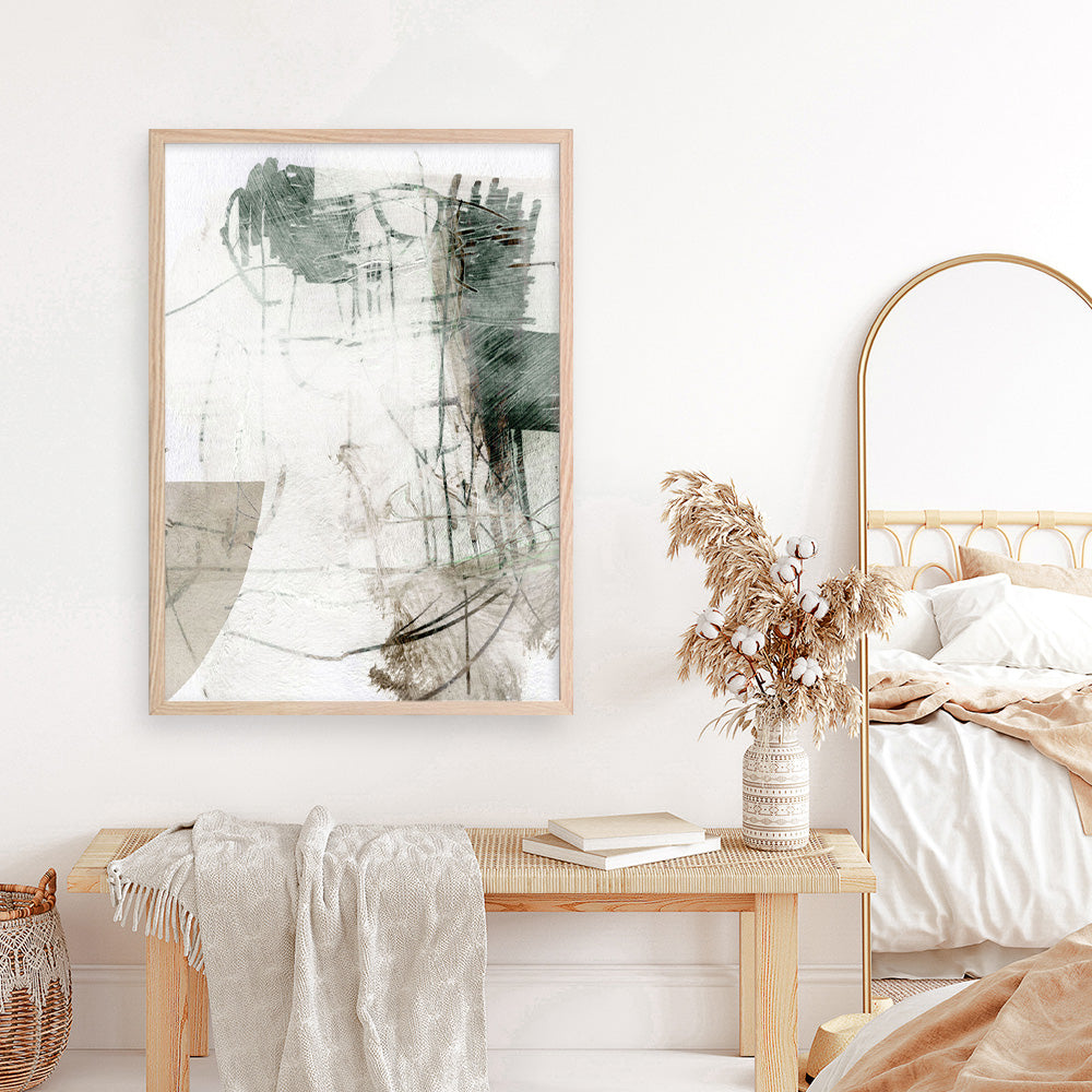 Shop Know Me Art Print a painted abstract themed wall art print from The Print Emporium wall artwork collection - Buy Australian made fine art painting style poster and framed prints for the home and your interior decor room, TPE-DH-060-AP