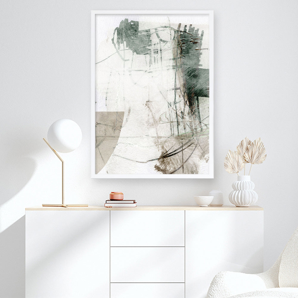 Shop Know Me Art Print a painted abstract themed wall art print from The Print Emporium wall artwork collection - Buy Australian made fine art painting style poster and framed prints for the home and your interior decor room, TPE-DH-060-AP