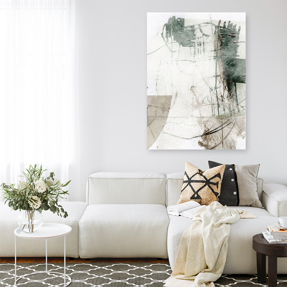 Shop Know Me Canvas Print a painted abstract themed framed canvas wall art print from The Print Emporium artwork collection - Buy Australian made fine art painting style stretched canvas prints for the home and your interior decor space, TPE-DH-060-CA-35X46-NF