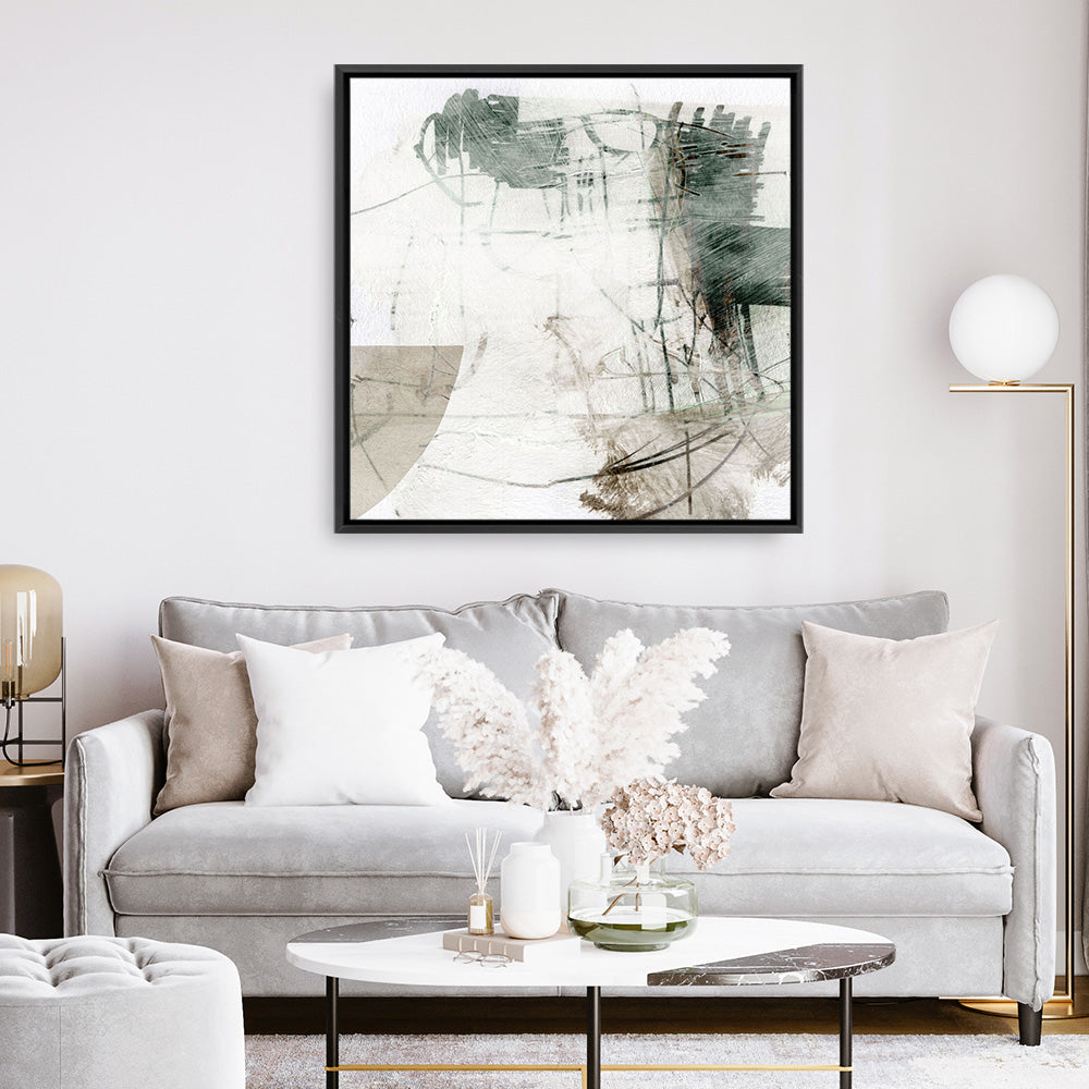 Shop Know Me (Square) Canvas Print a painted abstract themed framed canvas wall art print from The Print Emporium artwork collection - Buy Australian made fine art painting style stretched canvas prints for the home and your interior decor space, TPE-DH-285-CA-40X40-NF