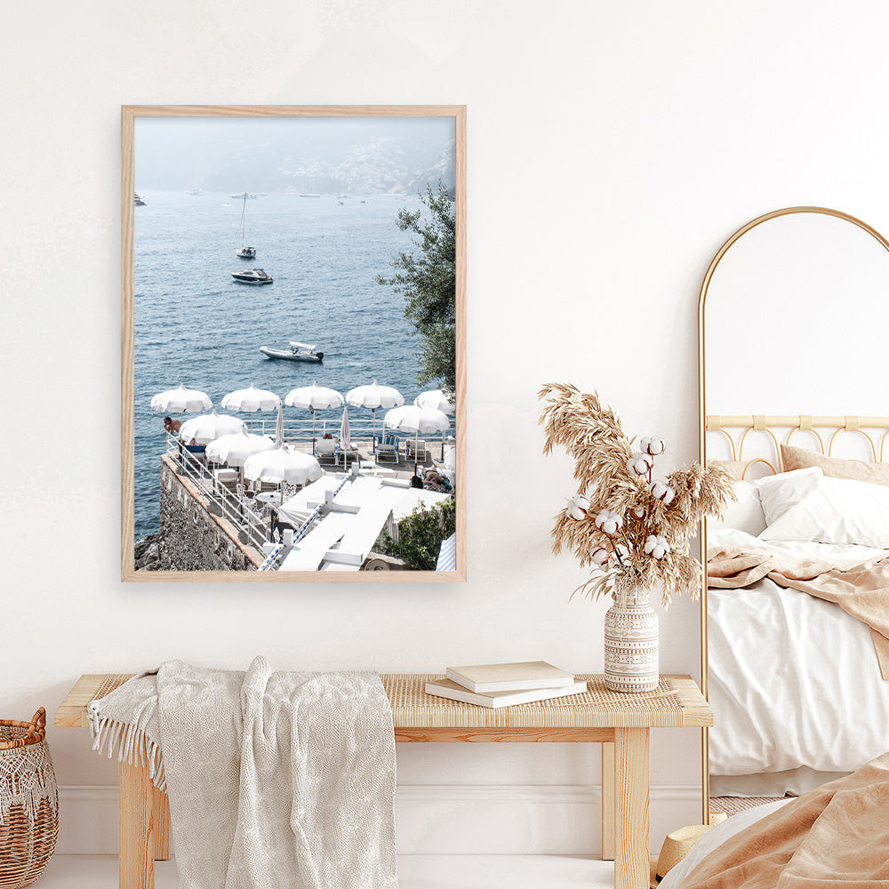 Shop La Dolce Vita I Photo Art Print a coastal themed photography wall art print from The Print Emporium wall artwork collection - Buy Australian made fine art poster and framed prints for the home and your interior decor, TPE-1214-AP