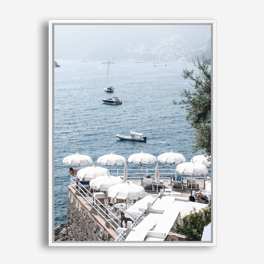 Shop La Dolce Vita I Photo Canvas Print a coastal themed photography framed stretched canvas print from The Print Emporium wall artwork collection - Buy Australian made prints for the home and your interior decor space, TPE-1214-CA-35X46-NF