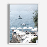 Shop La Dolce Vita I Photo Canvas Print a coastal themed photography framed stretched canvas print from The Print Emporium wall artwork collection - Buy Australian made prints for the home and your interior decor space, TPE-1214-CA-35X46-NF