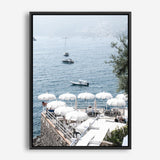 Shop La Dolce Vita I Photo Canvas Print a coastal themed photography framed stretched canvas print from The Print Emporium wall artwork collection - Buy Australian made prints for the home and your interior decor space, TPE-1214-CA-35X46-NF