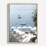 Shop La Dolce Vita I Photo Canvas Print a coastal themed photography framed stretched canvas print from The Print Emporium wall artwork collection - Buy Australian made prints for the home and your interior decor space, TPE-1214-CA-35X46-NF