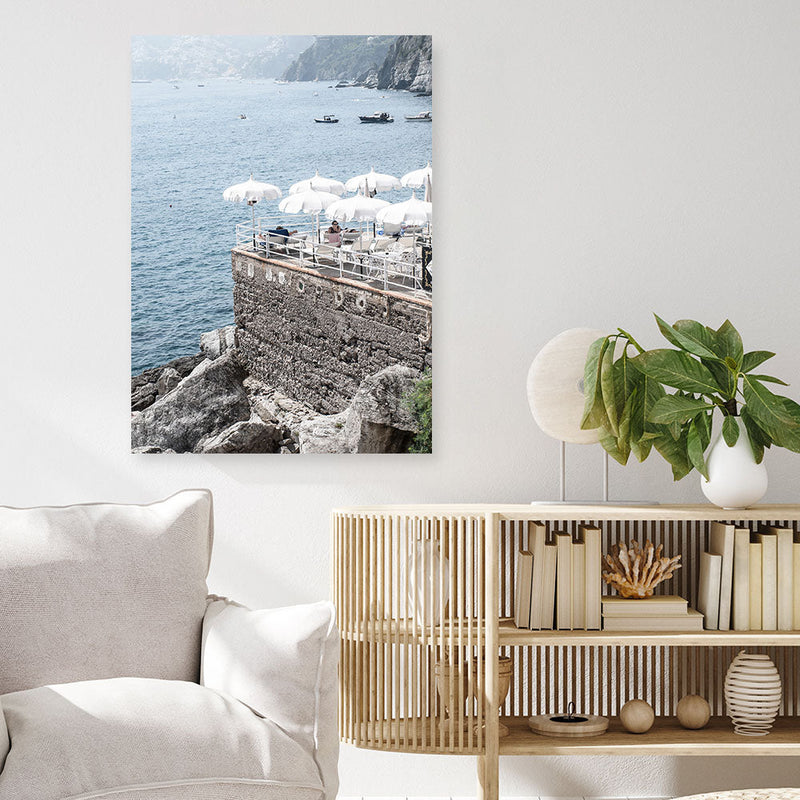 Shop La Dolce Vita II Photo Canvas Print a coastal themed photography framed stretched canvas print from The Print Emporium wall artwork collection - Buy Australian made prints for the home and your interior decor space, TPE-1215-CA-35X46-NF