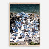 Shop La Fontelina From Above I Photo Art Print a coastal themed photography wall art print from The Print Emporium wall artwork collection - Buy Australian made fine art poster and framed prints for the home and your interior decor, TPE-729-AP