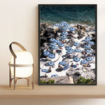 Shop La Fontelina From Above I Photo Art Print a coastal themed photography wall art print from The Print Emporium wall artwork collection - Buy Australian made fine art poster and framed prints for the home and your interior decor, TPE-729-AP