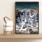 Shop La Fontelina From Above I Photo Art Print a coastal themed photography wall art print from The Print Emporium wall artwork collection - Buy Australian made fine art poster and framed prints for the home and your interior decor, TPE-729-AP