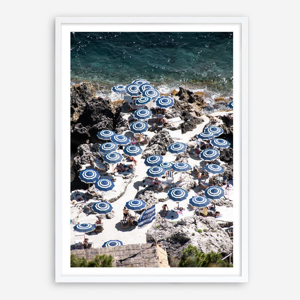 Shop La Fontelina From Above I Photo Art Print a coastal themed photography wall art print from The Print Emporium wall artwork collection - Buy Australian made fine art poster and framed prints for the home and your interior decor, TPE-729-AP