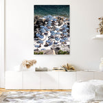 Shop La Fontelina From Above I Photo Canvas Print a coastal themed photography framed stretched canvas print from The Print Emporium wall artwork collection - Buy Australian made prints for the home and your interior decor space, TPE-729-CA-35X46-NF