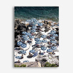 Shop La Fontelina From Above I Photo Canvas Print a coastal themed photography framed stretched canvas print from The Print Emporium wall artwork collection - Buy Australian made prints for the home and your interior decor space, TPE-729-CA-35X46-NF