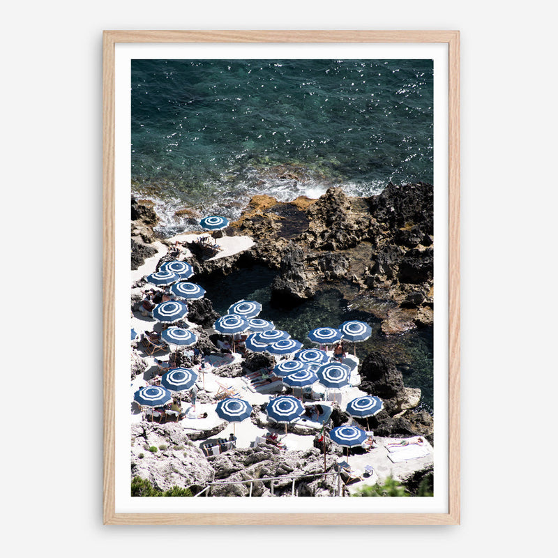 Shop La Fontelina From Above II Photo Art Print a coastal themed photography wall art print from The Print Emporium wall artwork collection - Buy Australian made fine art poster and framed prints for the home and your interior decor, TPE-730-AP
