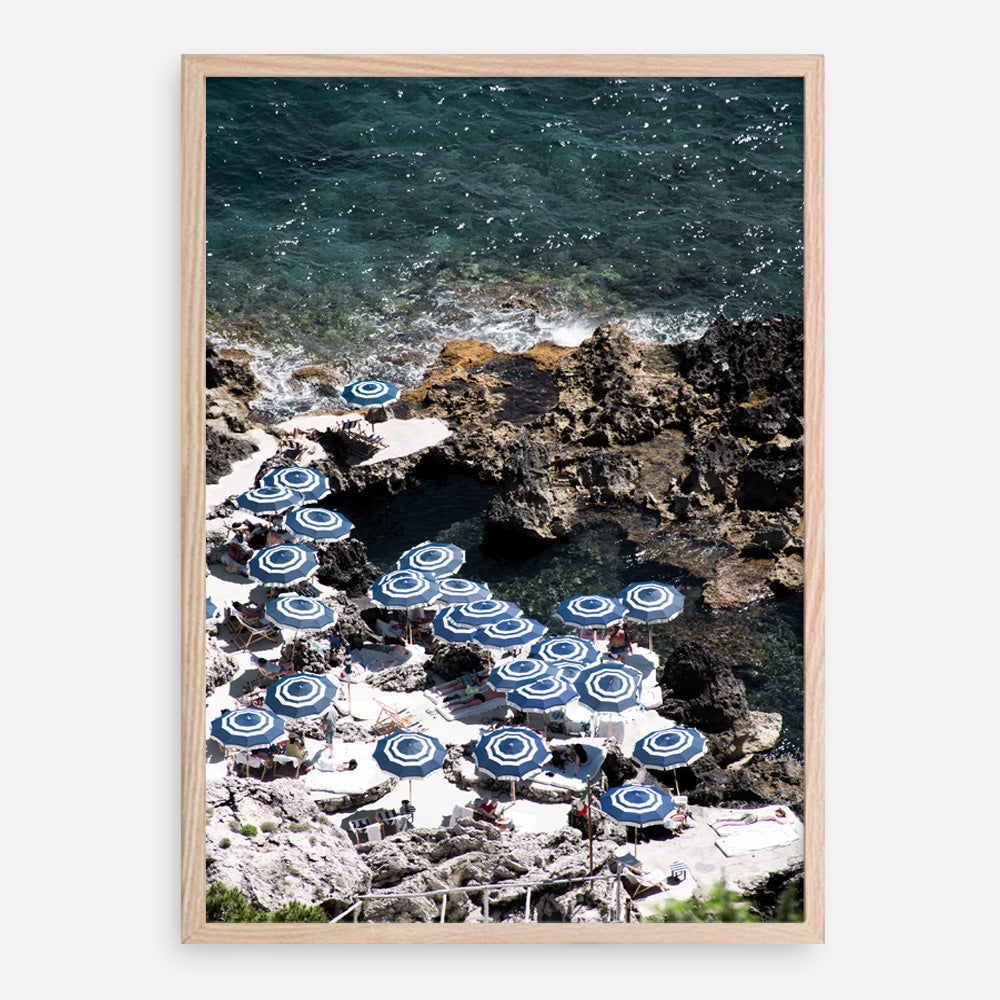 Shop La Fontelina From Above II Photo Art Print a coastal themed photography wall art print from The Print Emporium wall artwork collection - Buy Australian made fine art poster and framed prints for the home and your interior decor, TPE-730-AP