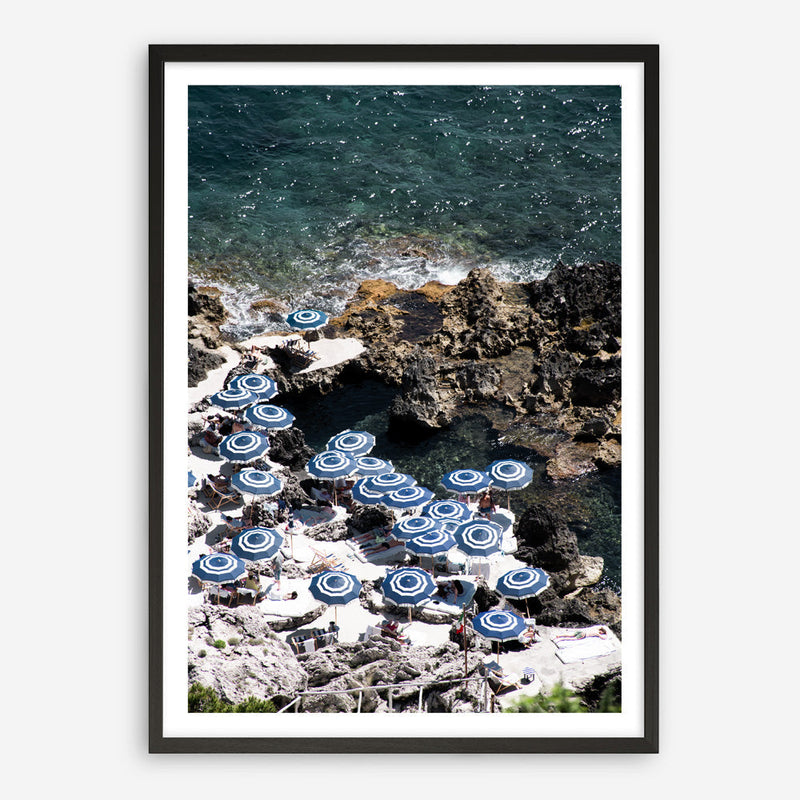 Shop La Fontelina From Above II Photo Art Print a coastal themed photography wall art print from The Print Emporium wall artwork collection - Buy Australian made fine art poster and framed prints for the home and your interior decor, TPE-730-AP