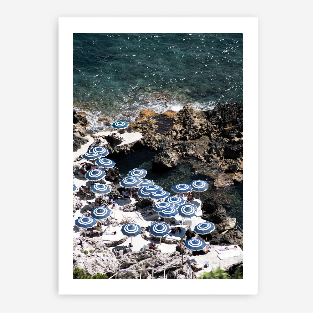 Shop La Fontelina From Above II Photo Art Print a coastal themed photography wall art print from The Print Emporium wall artwork collection - Buy Australian made fine art poster and framed prints for the home and your interior decor, TPE-730-AP