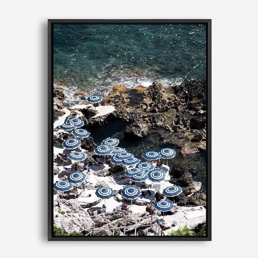 Shop La Fontelina From Above II Photo Canvas Print a coastal themed photography framed stretched canvas print from The Print Emporium wall artwork collection - Buy Australian made prints for the home and your interior decor space, TPE-730-CA-35X46-NF